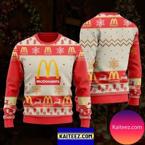 MCDonalds Christmas Ugly Sweater