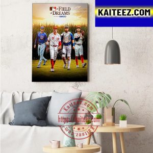 MLB At Field Of Dreams Art Decor Poster Canvas