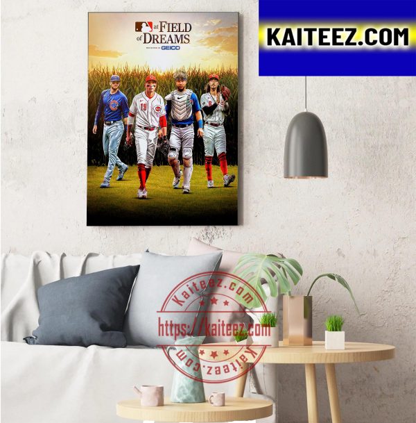 MLB At Field Of Dreams Art Decor Poster Canvas