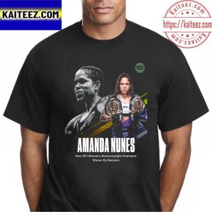 MMA UFC 77 Amanda Nunes Is New UFC Women’s Bantamweight Champion Classic T-Shirt