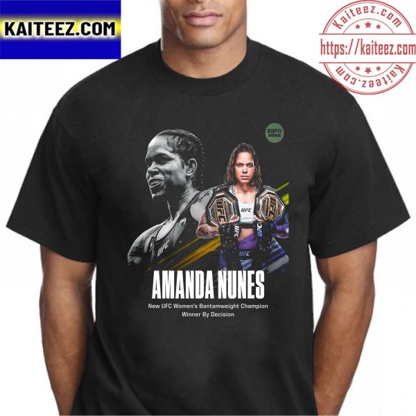 MMA UFC 77 Amanda Nunes Is New UFC Women’s Bantamweight Champion Classic T-Shirt