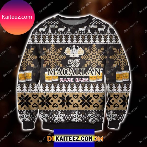 Macallan Rare Cask Knitting Pattern Christmas Ugly Sweater