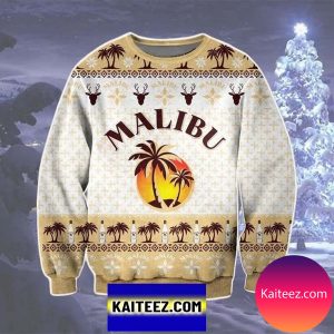 Malibu 3D Christmas Ugly Sweater