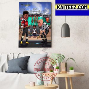 Manchester United Wins Liverpool At Old Trafford Decor Poster Canvas