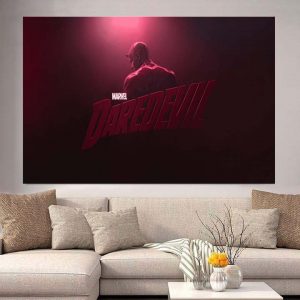 Marvel Studios Daredevil Poster Art Fan Gifts Art Decor Poster Canvas
