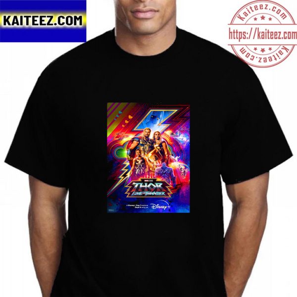 Marvel Studios Thor Love And Thunder In Disney Plus Day Premiere Vintage T-Shirt