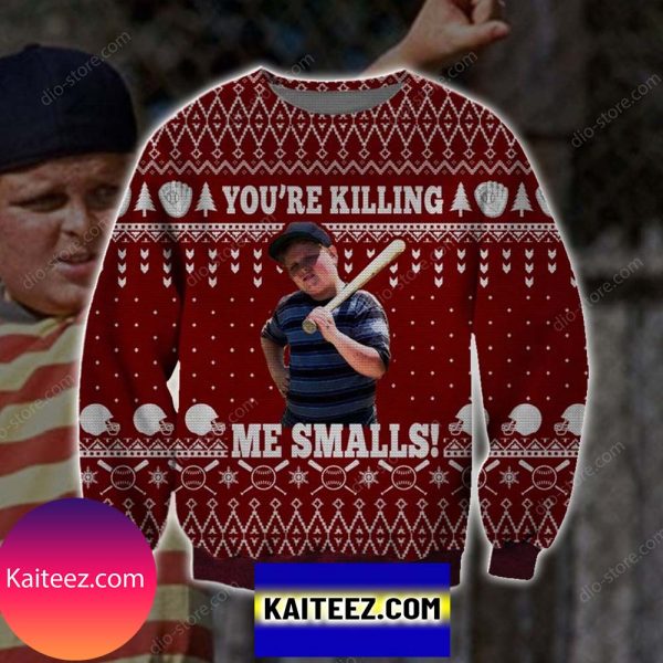 Me Smalls Knitting Pattern 3d Print Christmas Ugly Sweater