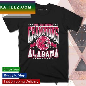 Men’s Alabama Crimson Tide 18x National Champs Rocker ’47 Vintage T-shirt