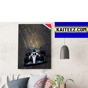 Mercedes AMG PETRONAS F1 Team A Production Model ArtDecor Poster Canvas