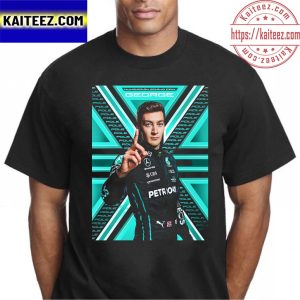 Mercedes-AMG PETRONAS F1 Team George Russell Pole Position In Hungary GP Classic T-Shirt