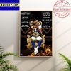 Micah Parsons All Titles With Dallas Cowboys Poster Canvas