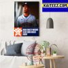 Nelson Cruz On 2000 MLB Hits Art Decor Poster Canvas