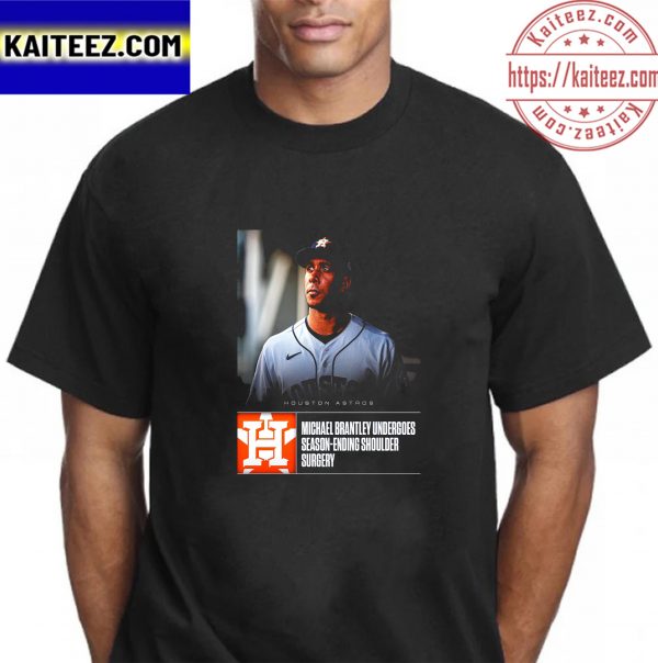 Michael Brantley Underwent Surgery Vintage T-Shirt