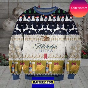 Michelob Ultra Beer 3D Christmas Ugly Sweater