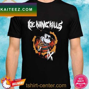 Mickey x freddy krueger ice nine kills halloween T-shirt