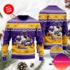 Minnesota Vikings Football Team Logo Custom Name Personalized Christmas Ugly Sweater