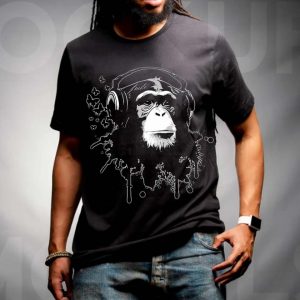 Monkey Music Business Bassic Unisex T-Shirt