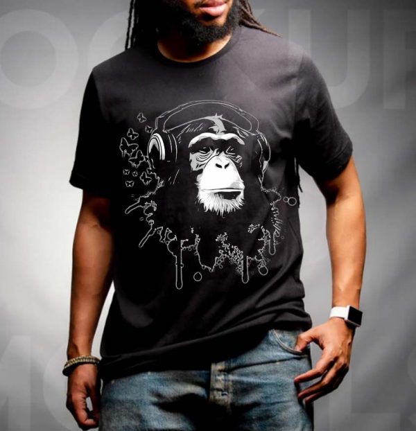 Monkey Music Business Bassic Unisex T-Shirt