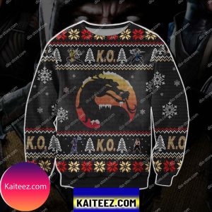 Mortal Kombat Game 3d Print Christmas Ugly Sweater