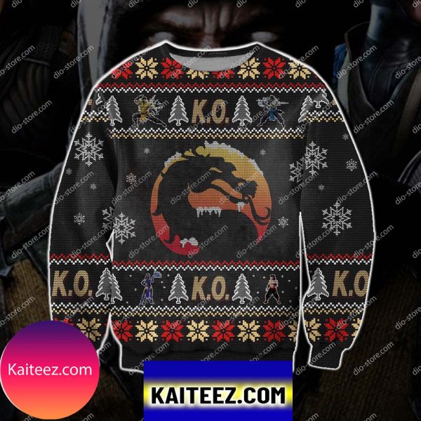 Mortal Kombat Game 3d Print Christmas Ugly Sweater