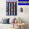 NFC East Division Champs Over The Last 10 Years Art Decor Poster Canvas
