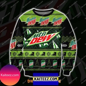 Mountain Drew 3d All Over Print Christmas Ugly Sweater