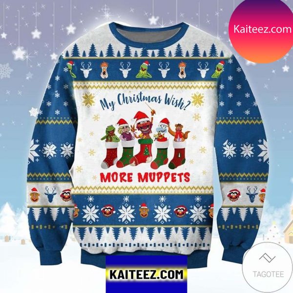My Christmas Wish More Muppets Christmas Ugly Sweater