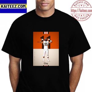 Myles Garrett Cleveland Browns In The NFL Top 100 Vintage T-Shirt