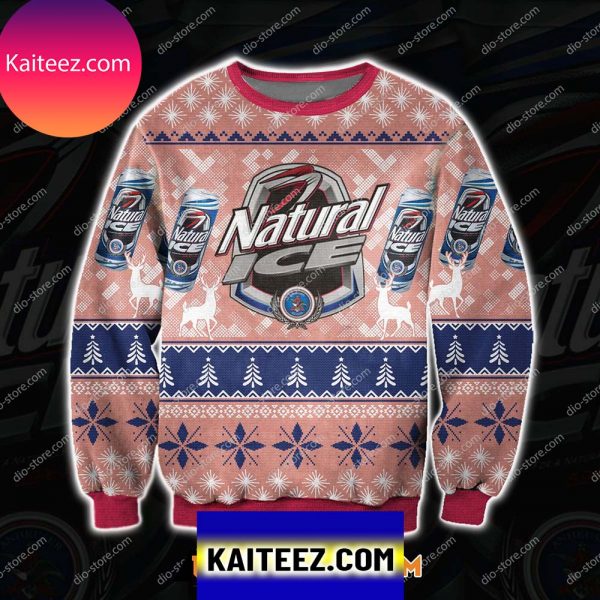 Natural Ice Beer 3d All Over Print  Christmas Ugly  Sweater