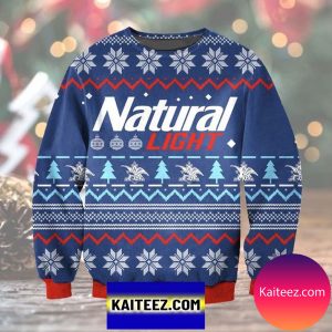 Natural Light Beer 3D Christmas Ugly Sweater