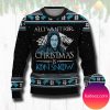 New 2021 All I Want For This Christmas Is Jon Snow Holiday Ugly Sweater