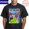 NBA Los Angeles Lakers LeBron James California Dreamin Fan Art Classic T-Shirt