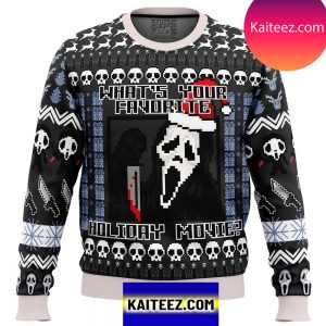 New Scream Holiday Christmas Ugly Sweater