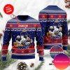 New York Giants Football Team Logo Custom Name Personalized Christmas Ugly Sweater