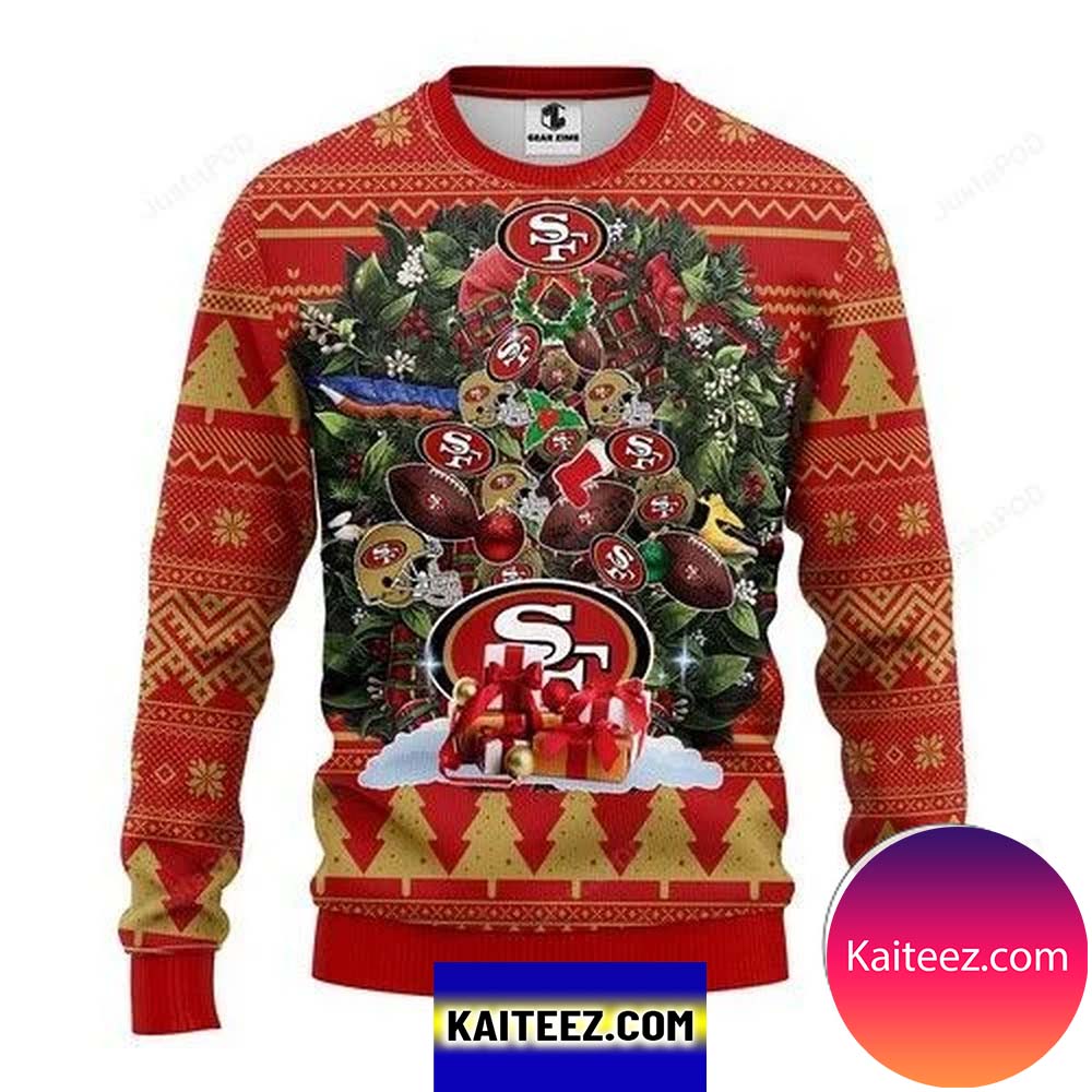 Nfl San Francisco 49ers Christmas Ugly Sweater - Kaiteez