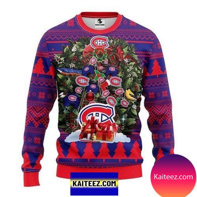 Habs ugly 2025 christmas sweater