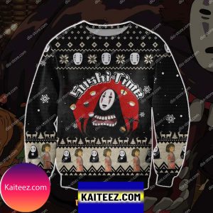 No-face Spirited Away 3d Print Christmas Ugly Sweater