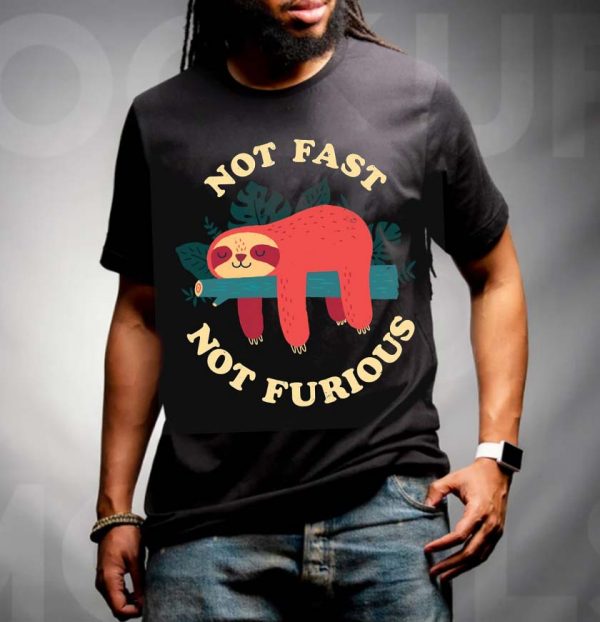 Not Fast Not Furious Bassic Unisex T-Shirt - Kaiteez