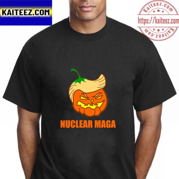 Nuclear Maga Pumpkin Vintage T-Shirt