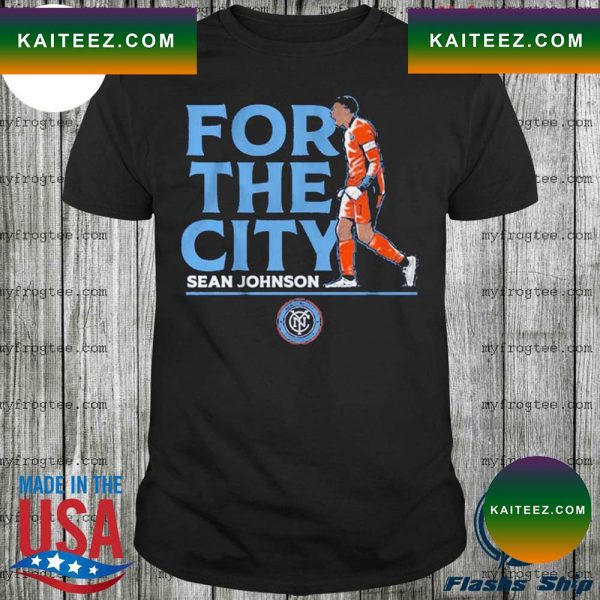 Nycfc Sean Johnson For The City T-shirt