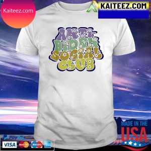 Official Anti Biden Social Club Biden Flower 2022 T-Shirt