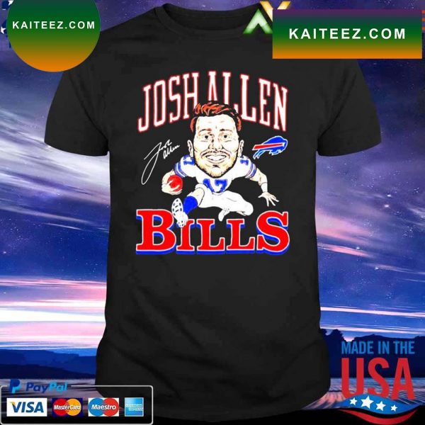 Official Bills Josh Allen Signature T-shirt