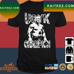 Official Champion 2022 Usyk Boxing T-Shirt