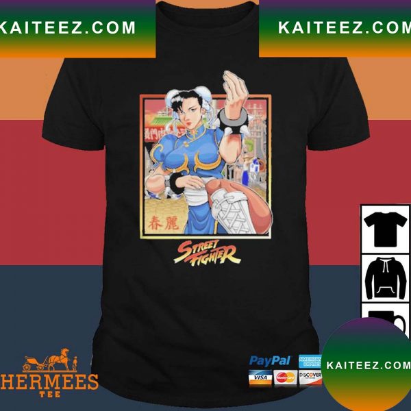 Official Chun Li Street Fighter Character T-Shirt