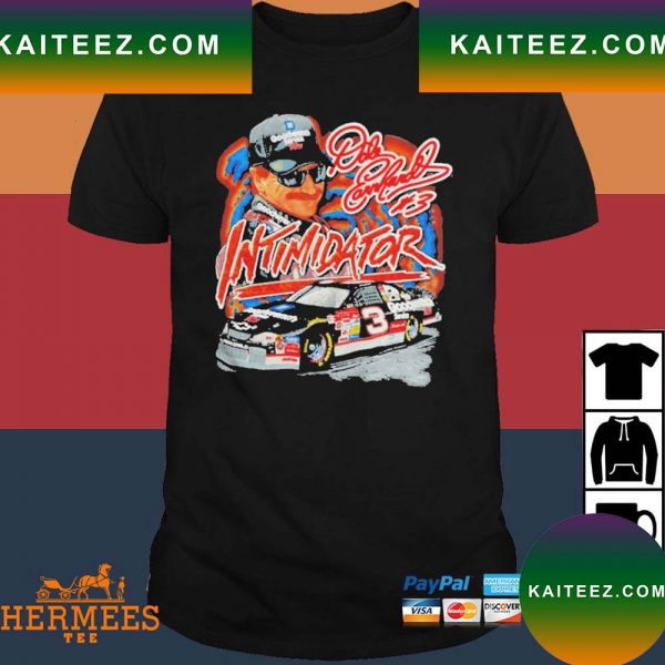 Official Dale Earnhardt Intimidator Racing Car Vintage T-Shirt