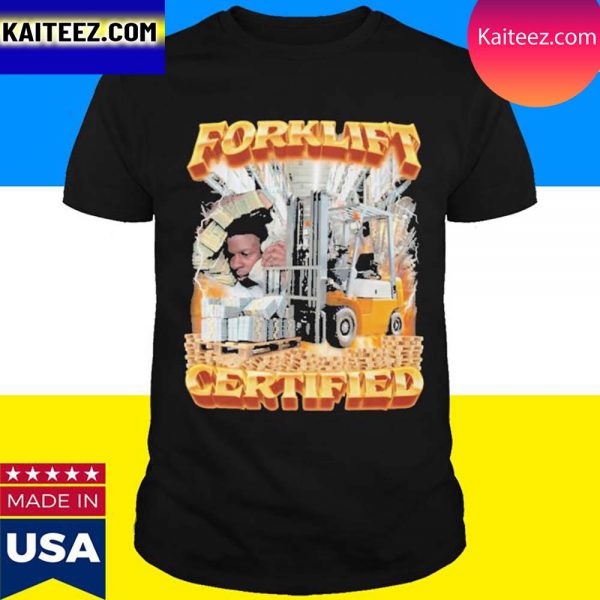 Official Forklift Certifie.d T-Shirt