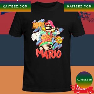 Official Mario Broth Nintendo 1991 Rappin Mario T-shirt