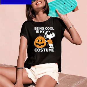 Official Snoopy Dog Halloween Pumpkins Being Cool is my Costume 2022 T-Shirt