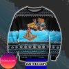 One Piece 3d Knitting Pattern Print Christmas Ugly Sweater