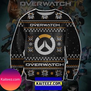 Overwatch Game 3d Knitting Pattern Print Christmas Ugly Sweater